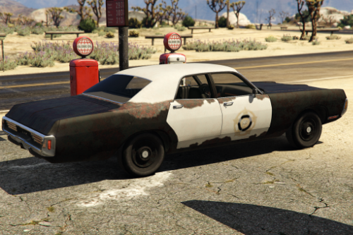Rusty '71 Dodge Polara: Civilian & Ex-Police